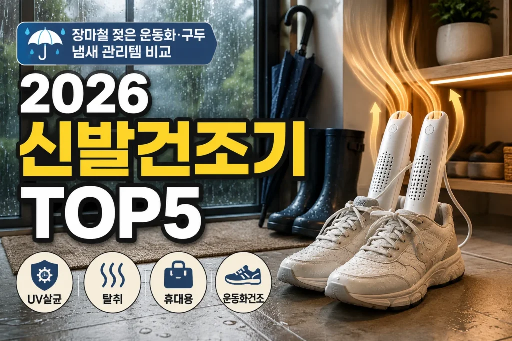 2026 신발건조기 추천 TOP5 제품 비교 이미지