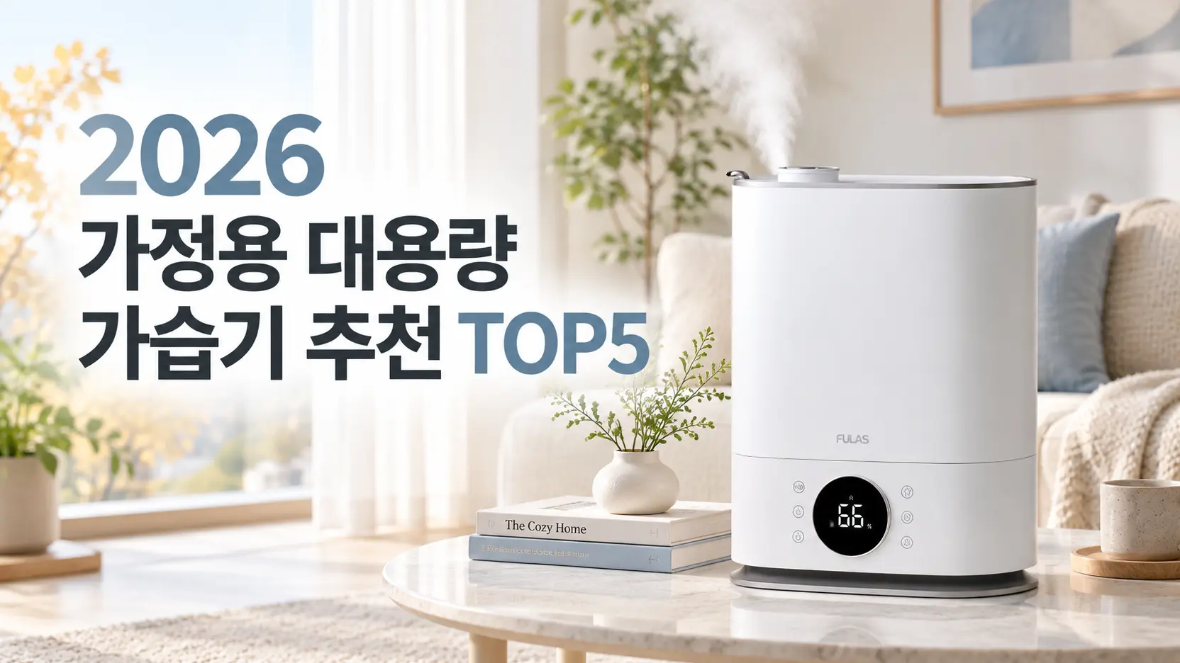 2026 가정용 대용량 가습기 추천 TOP5 대표 이미지